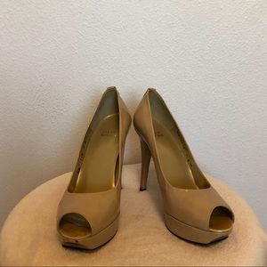 Stuart Wetzman Peeptoe Stilettos